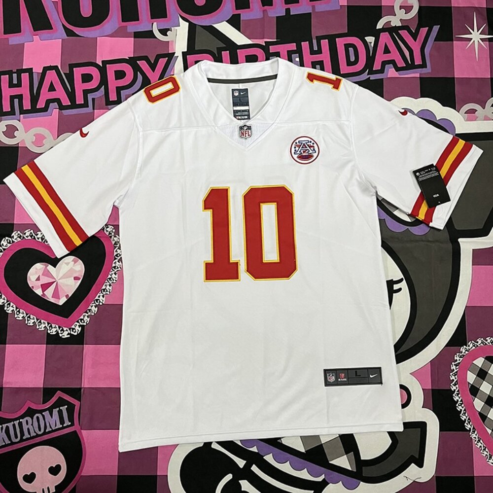 Kansas City Chiefs White Jersey #10 PACHECO NFL